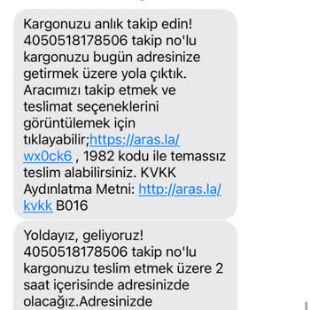 Aras Kargo Kargo Şirketinin Adres Karışıklığı Ve Teslimat Sorunları
