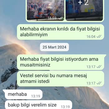 Vestel Müşteriyi Mağdur Ediyor