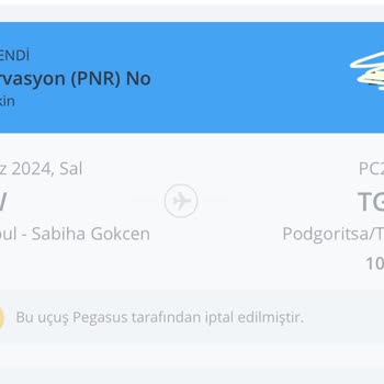 Pegasus Yolcularını Mağdur Ediyor.