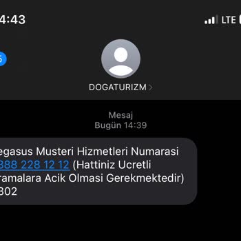 Pegasus Yolcularını Mağdur Ediyor.