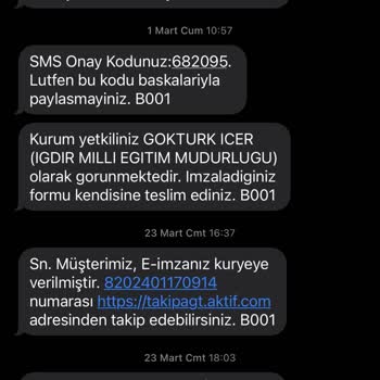 AGT Kurye Iğdır Teslimatı Zamanında Yapmıyor
