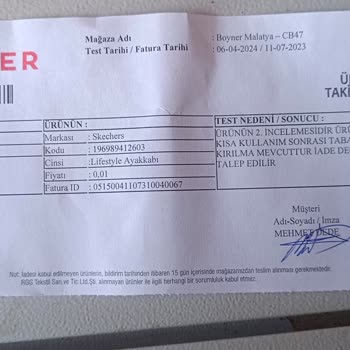 Skechers Ürün İade Ve Değişim