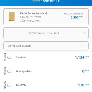 Denizbank Satış Faizi Nedir