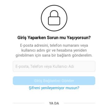 Instagram Şifremi Yenileyemiyorum!