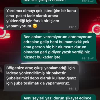 hepsiJET Adrese Teslimat Yok