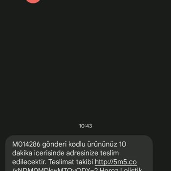 Horoz Lojistik Kargo İki Defa Gelmedi Bahane Depoda Unutmuşuz...