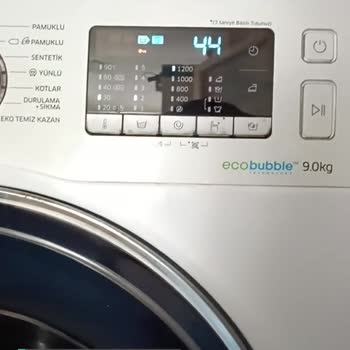 Samsung 1200 Kg Bubble Çamaşır Makinesi Arızası