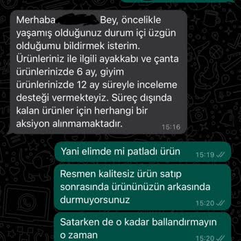 Derimod Ürünlerinin Arkasında Durmuyor