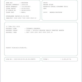 Gelecek Varlık Yönetim Denizbank Kaydı Güncellenmedi: Ödenen Borç Hâlâ Görünüyor