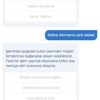O-Bilet Bilet İptali
