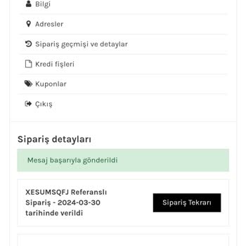 Elfida Moda Ürün Teslimatı Ve İptali