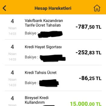 VakıfBank Kazandıran Tarife Ücret İadesi
