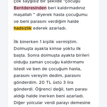 Ankara Minibüsçüler Odası Karapürçekte Saygısız Şoför, Kaba Sürücü