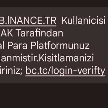 Hesabım Olmadığı Halde Gelen Binance Mesajları.