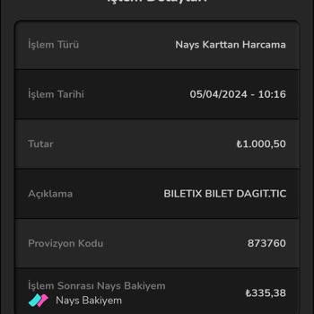 Parayı Alıp Bileti Vermeyen Biletix