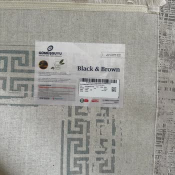 Gümüşsuyu Halı Gümüşsuyu Black Brown Serisi Halı İplik Ve Temizlik Sorunu