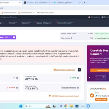 Trendyol Katalogdan Ürün Eklediğim İçin Mağazam Kapatıldı