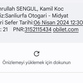 Kamil Koç Otobüs Firmasının Hizmet Kalitesiyle İlgili Müşteri Şikayeti