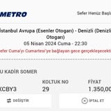 Metro Turizm, Rötar Sebebiyle Sınavımı Kaçırdım.