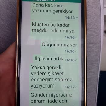 Mkolbutik (Instagram) Mkolbutik Değişim Yapmıyor
