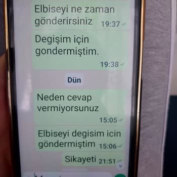 Mkolbutik (Instagram) Mkolbutik Değişim Yapmıyor