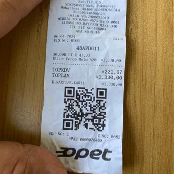 Yapı Kredi Bankası Opet Kart Opet'te Geçmiyor