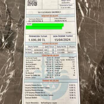 İSKİ Su Faturası İtiraz