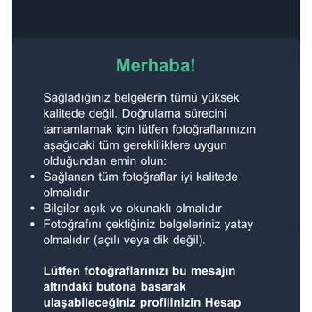 7Slots Para Çekerken Belge Doğrulaması Onaylanmıyor.