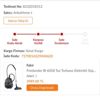 Trendyol Analiz Sürecinde Bekleyen Ürünüm!