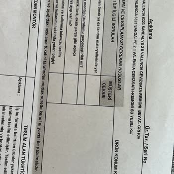 Bellona Mobilya Satın Alımında Yaşanan Teslimat Sorunları