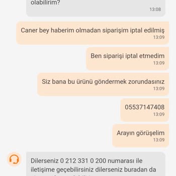 Trendyol Haber Vermeden Siparişimi İptal Etti