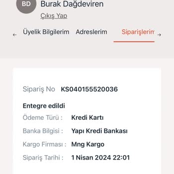 Koray Spor Ürünümü 10 Günde Kargoya Veremedi Ve Hala Muhatap Yok