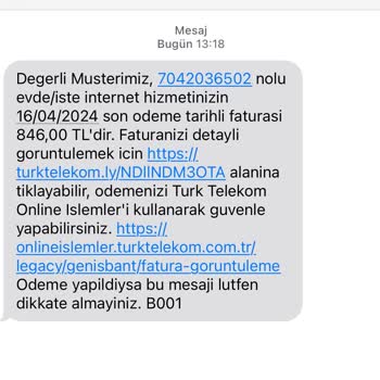 Türk Telekom Fahiş Fiyat Artışı