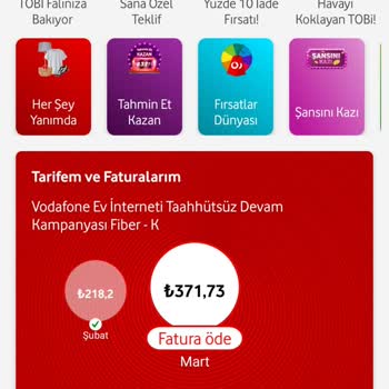 Vodafone Net Vodafone Haksız Yere Yansıtılan Fatura