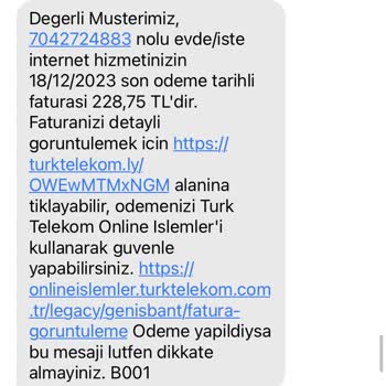 Türk Telekom Magnet Sürekli Artan Fatura
