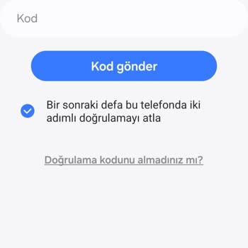Samsung Account Doğrulama Kodu Eski Numarama Gidiyor