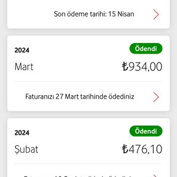 Vodafone Fatura Sorunları Fazla Fazla