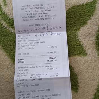 Koçtaş Mağazalari Paramı Vermiyor