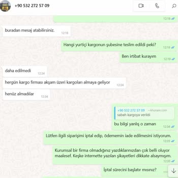 Ahunare - Aldığınız Ürünü İade Etmiyor - Ücret İadesi Yapmıyor