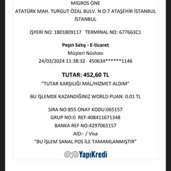 Migros Money Paramı Yuttu