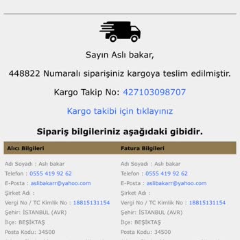 Cosmed Gece Teslimatı Yapılmayan Ürünüm Ve İlgisiz Firma!