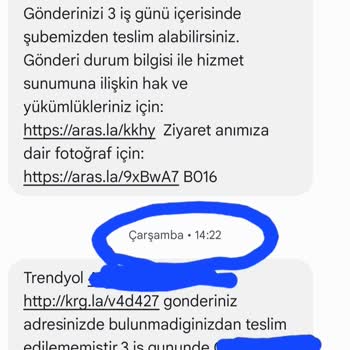 Adrese Gelmeden Ürün İade Eden Aras Kargo