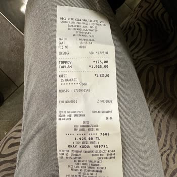 Baydöner Hizmetinizden Memnun Kalmadık