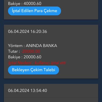 Betgaranti Çekim Talebi Sonrası Hesap Giriş Engeli