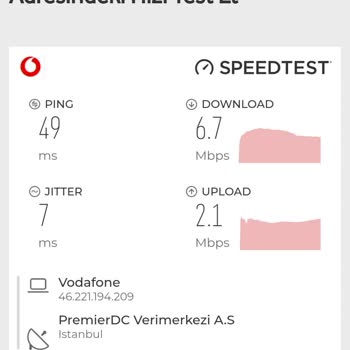 Vodafone Kapsama Sorunu İnternet Yavaşlığı