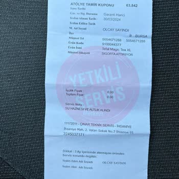 Tefal Çay Makinesi Arızası