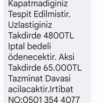 06 Nisanda Bana Da Eresta DNS'den Sn. Müşteki, Tüm Uyarılara Rağmen D