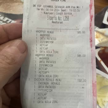 Burger King Buz Gibi Menü Verip Kime Şikayet Ederseniz Edin Demeleri