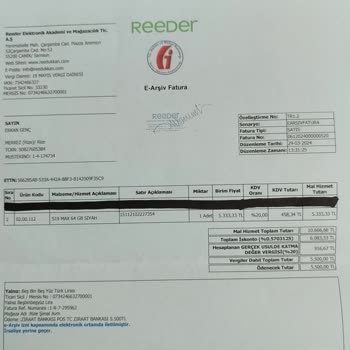 Şimal AVM Reeder Değişim Hüsranı: Fiyat Farkı Ve Fatura Karmaşası