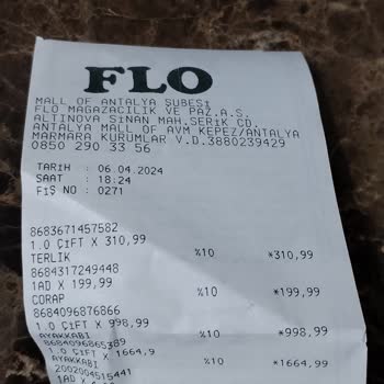 FLO Ayakkabı Yanlış Ayakkabı Teki Kutudan Çıktı